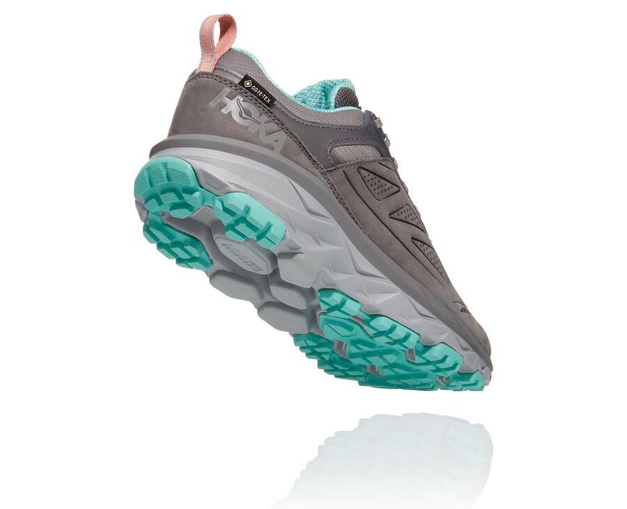 Hoka One One Trailsko Dame - Challenger Lav Gore-Tex - Grå - 802564LRP